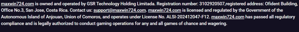 maxwin lisansı